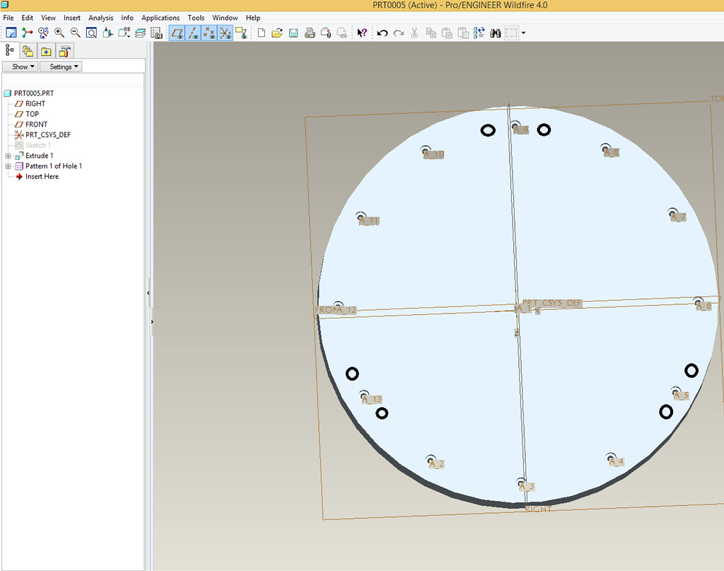 Pattern of a Pattern Creo (Pro/ENGINEER) SimpliEngineering