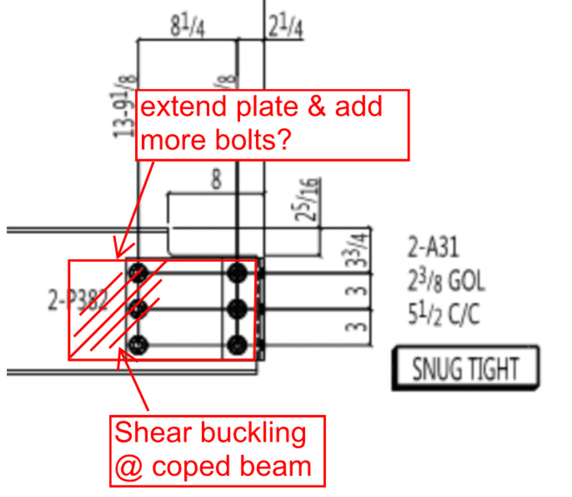 Bolted Doubler Plate Design Steel Design SimpliEngineering