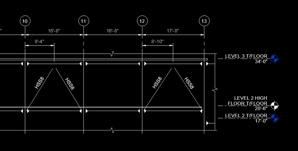Brace connection and moment connection at the same joint Steel Design